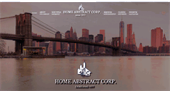 Desktop Screenshot of homeabstractcorp.com